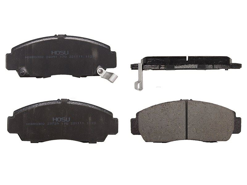 КОЛОДКИ ТОРМОЗНЫЕ ДИСКОВЫЕ HOSU HSBR0302