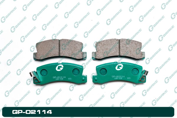 КОЛОДКИ ТОРМОЗНЫЕ ДИСКОВЫЕ G-BRAKE GP02114
