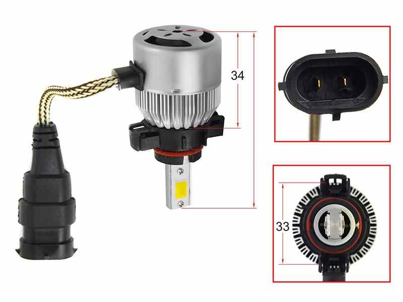 ЛАМПОЧКА SAT STH16LED 3 800 PSX24W 12V