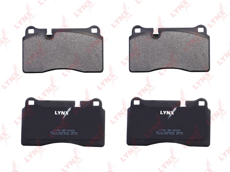 КОЛОДКИ ТОРМОЗНЫЕ ДИСКОВЫЕ LYNXauto BD8028