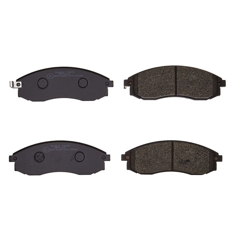 КОЛОДКИ ТОРМОЗНЫЕ ДИСКОВЫЕ DOUBLE FORCE DFP3124
