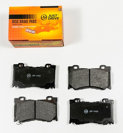 КОЛОДКИ ТОРМОЗНЫЕ ДИСКОВЫЕ JD JBP0488