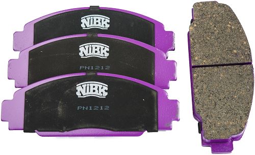 КОЛОДКИ ТОРМОЗНЫЕ ДИСКОВЫЕ NIBK PN1212