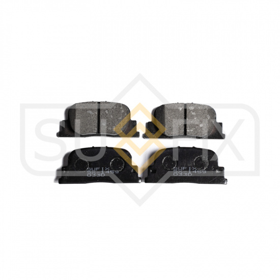 КОЛОДКИ ТОРМОЗНЫЕ ДИСКОВЫЕ SUFIX SX1459