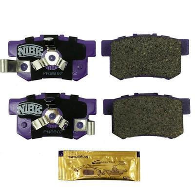 КОЛОДКИ ТОРМОЗНЫЕ ДИСКОВЫЕ NIBK PN8807