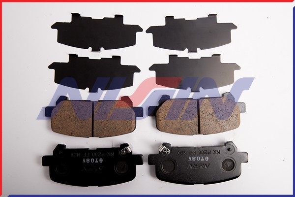 КОЛОДКИ ТОРМОЗНЫЕ ДИСКОВЫЕ NISSIN NPO157WSA