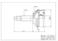 ШРУС ВНЕШНИЙ HDK TOE065A