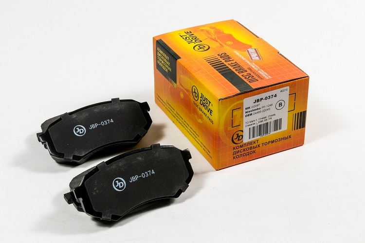 КОЛОДКИ РУЧНОГО ТОРМОЗА JD JBP0374