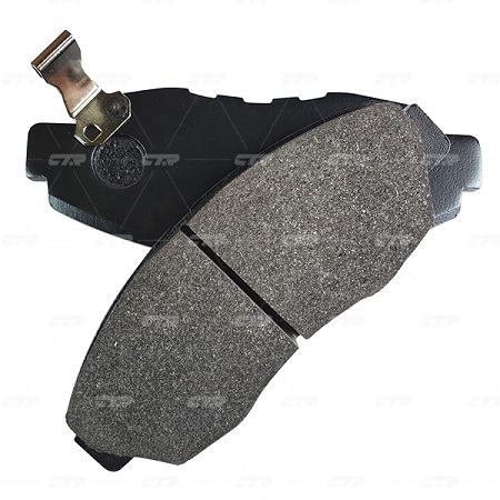 КОЛОДКИ ТОРМОЗНЫЕ ДИСКОВЫЕ CTR GK0351