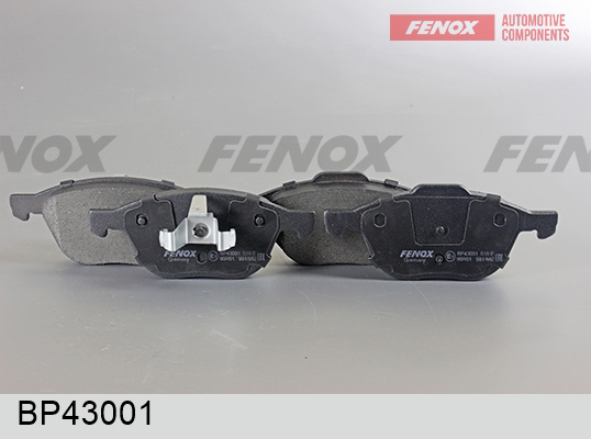 КОЛОДКИ ТОРМОЗНЫЕ ДИСКОВЫЕ FENOX BP43001