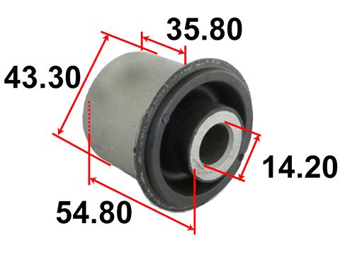 САЙЛЕНТБЛОК РЫЧАГА ПОДВЕСКИ TENACITY AAMNI1103