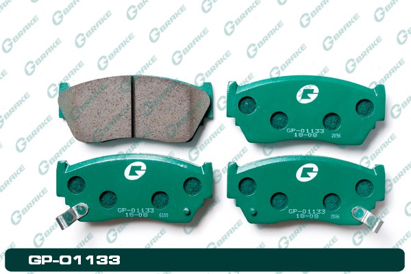 КОЛОДКИ ТОРМОЗНЫЕ ДИСКОВЫЕ G-BRAKE GP01133