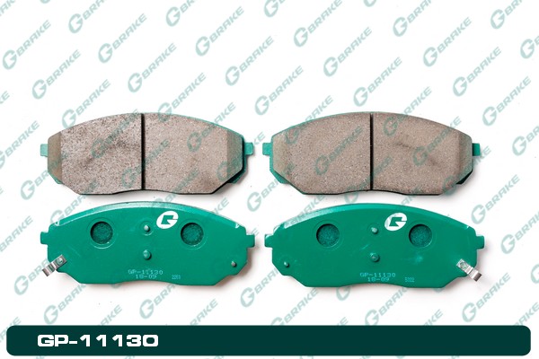 КОЛОДКИ ТОРМОЗНЫЕ ДИСКОВЫЕ G-BRAKE GP11130