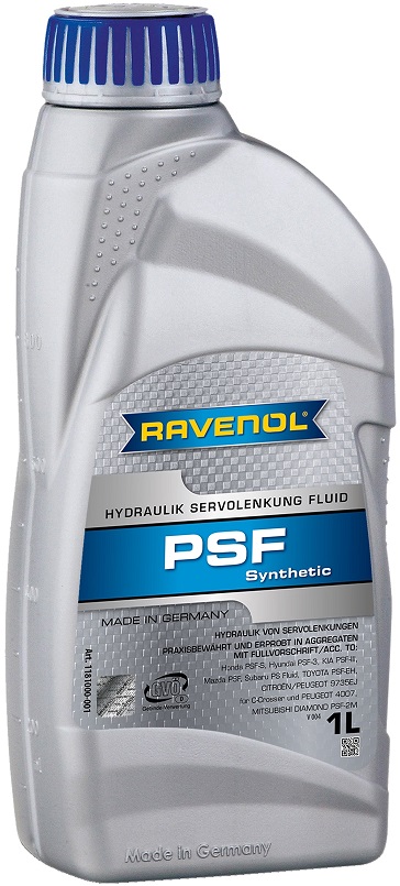 ЖИДКОСТЬ ГИДРОУСИЛИТЕЛЯ РУЛЯ RAVENOL 1181000001 PSF-Y Fluid 1 л.