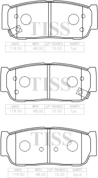 КОЛОДКИ ТОРМОЗНЫЕ ДИСКОВЫЕ PARAUT K282284Y