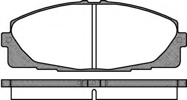 КОЛОДКИ ТОРМОЗНЫЕ ДИСКОВЫЕ PARAUT T281371