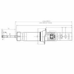 АМОРТИЗАТОР ПОДВЕСКИ JD JAA095A