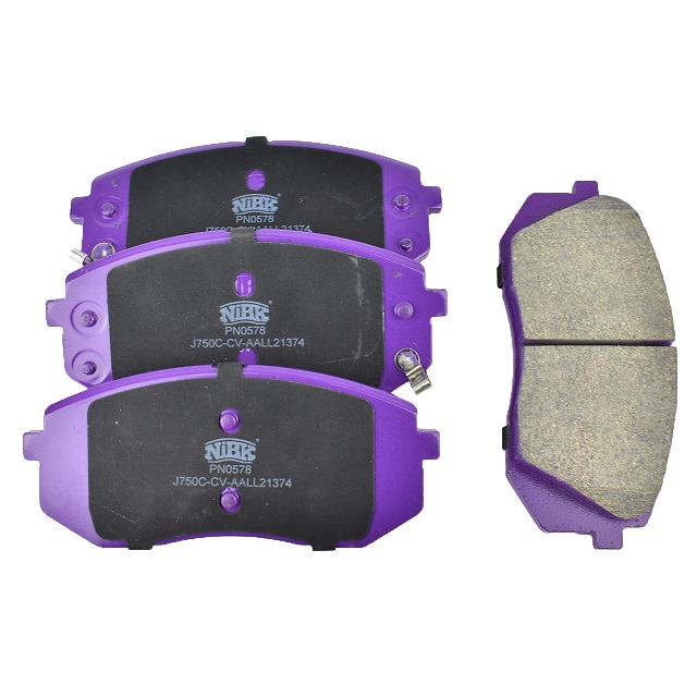 КОЛОДКИ ТОРМОЗНЫЕ ДИСКОВЫЕ NIBK PN0578