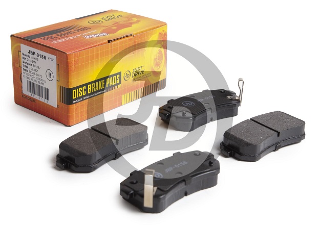 КОЛОДКИ ТОРМОЗНЫЕ ДИСКОВЫЕ JD JBP0158