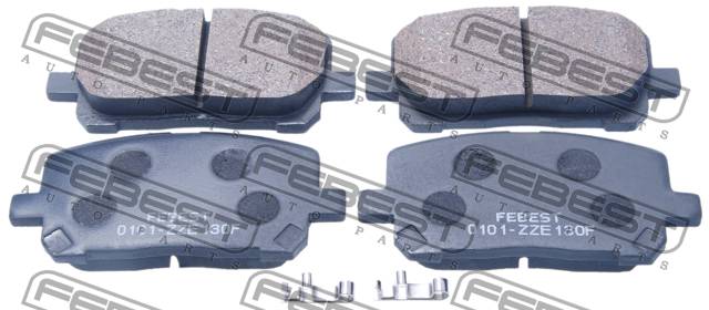 КОЛОДКИ ТОРМОЗНЫЕ ДИСКОВЫЕ FEBEST 0101ZZE130F