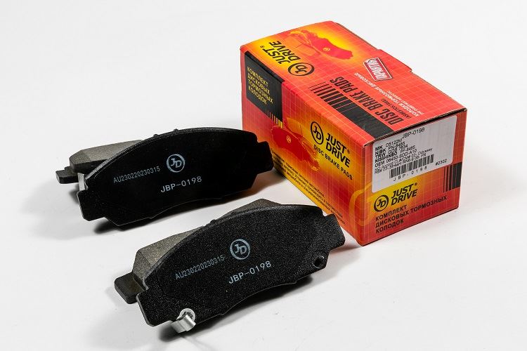 КОЛОДКИ ТОРМОЗНЫЕ ДИСКОВЫЕ JD JBP0198