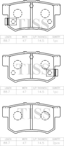 КОЛОДКИ ТОРМОЗНЫЕ ДИСКОВЫЕ PARAUT H282482Y