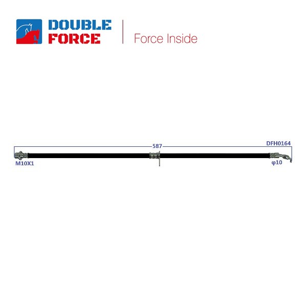 ШЛАНГ ТОРМОЗНОЙ DOUBLE FORCE DFH0164