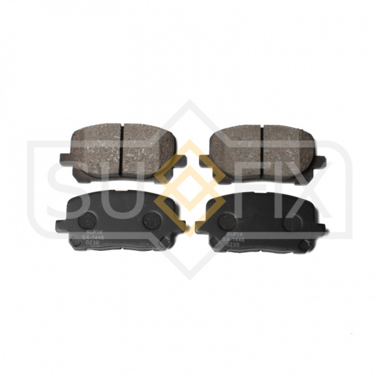 КОЛОДКИ ТОРМОЗНЫЕ ДИСКОВЫЕ SUFIX SX1446