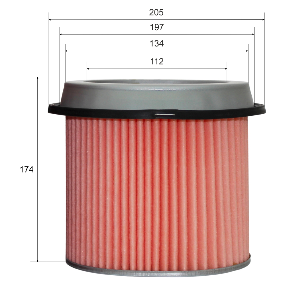 ФИЛЬТР ВОЗДУШНЫЙ RBEXIDE A344