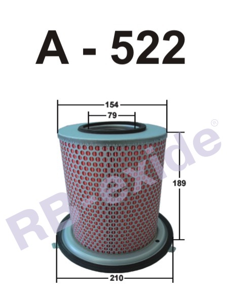 ФИЛЬТР ВОЗДУШНЫЙ RBEXIDE A522