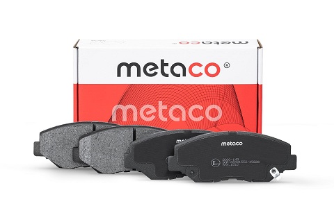 КОЛОДКИ ТОРМОЗНЫЕ ДИСКОВЫЕ METACO 3000143