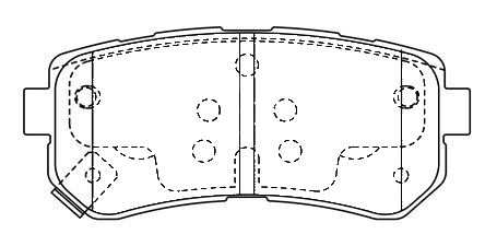 КОЛОДКИ ТОРМОЗНЫЕ ДИСКОВЫЕ PARAUT D282642Y