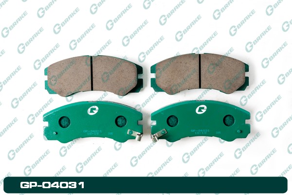 КОЛОДКИ ТОРМОЗНЫЕ ДИСКОВЫЕ G-BRAKE GP04031