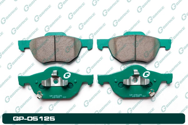 КОЛОДКИ ТОРМОЗНЫЕ ДИСКОВЫЕ G-BRAKE GP05125