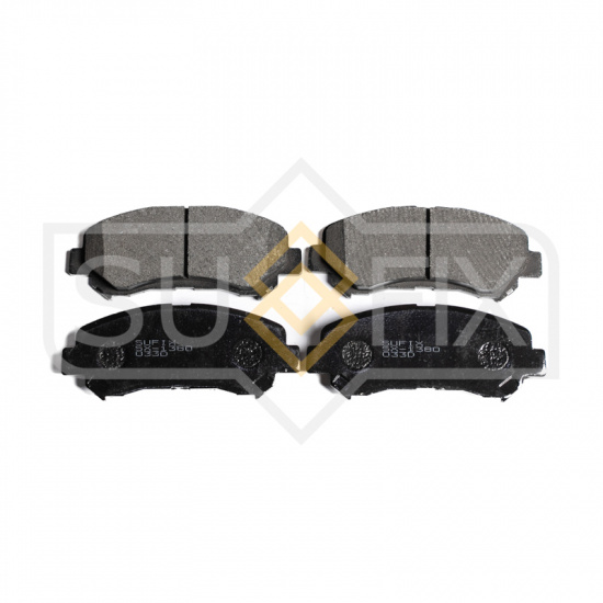 КОЛОДКИ ТОРМОЗНЫЕ ДИСКОВЫЕ SUFIX SX1380