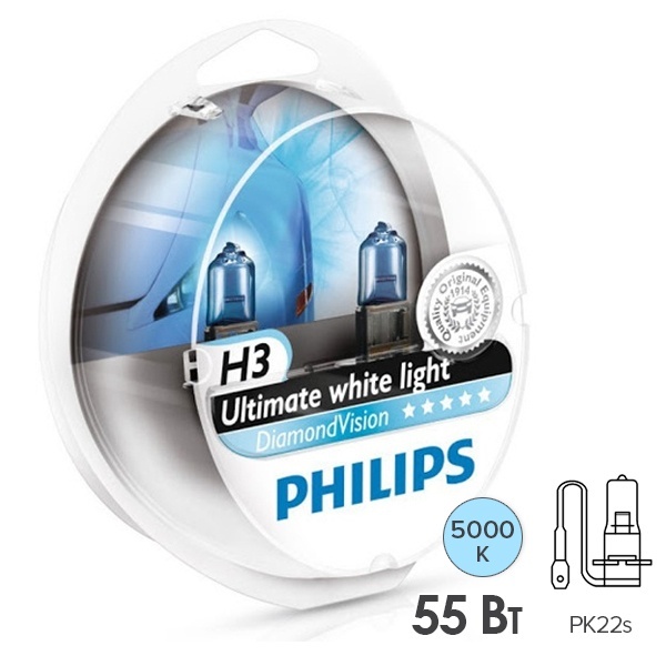 ЛАМПОЧКА NARVA 48602 H3 12V 55Вт. Pk22s
