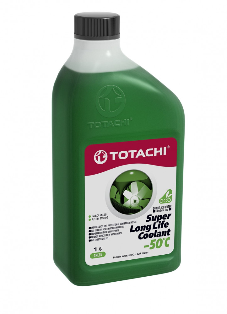АНТИФРИЗ TOTACHI 41701 SUPER LLC G11 -50 С Зеленый 1 л.