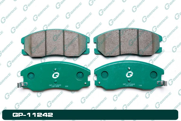 КОЛОДКИ ТОРМОЗНЫЕ ДИСКОВЫЕ G-BRAKE GP11242