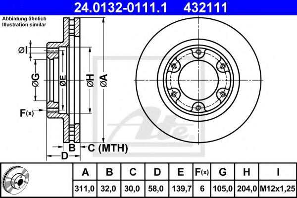 ДИСК ТОРМОЗНОЙ G-BRAKE GR02239