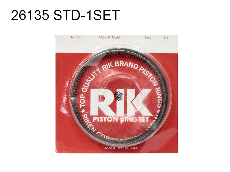 КОЛЬЦА ПОРШНЕВЫЕ RIKEN 26135STD1SET