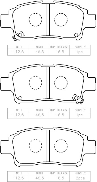 КОЛОДКИ ТОРМОЗНЫЕ ДИСКОВЫЕ PARAUT T281124Y