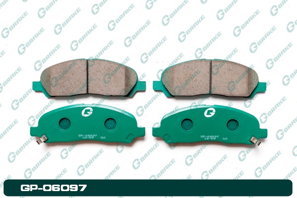 КОЛОДКИ ТОРМОЗНЫЕ ДИСКОВЫЕ G-BRAKE GP06097
