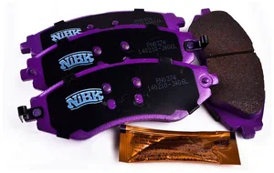 КОЛОДКИ ТОРМОЗНЫЕ ДИСКОВЫЕ NIBK PN0374