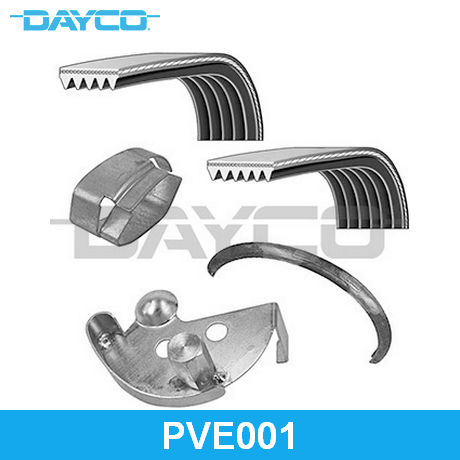 РЕМКОМПЛЕКТ ПРИВОДНОГО РЕМНЯ DAYCO PVE001