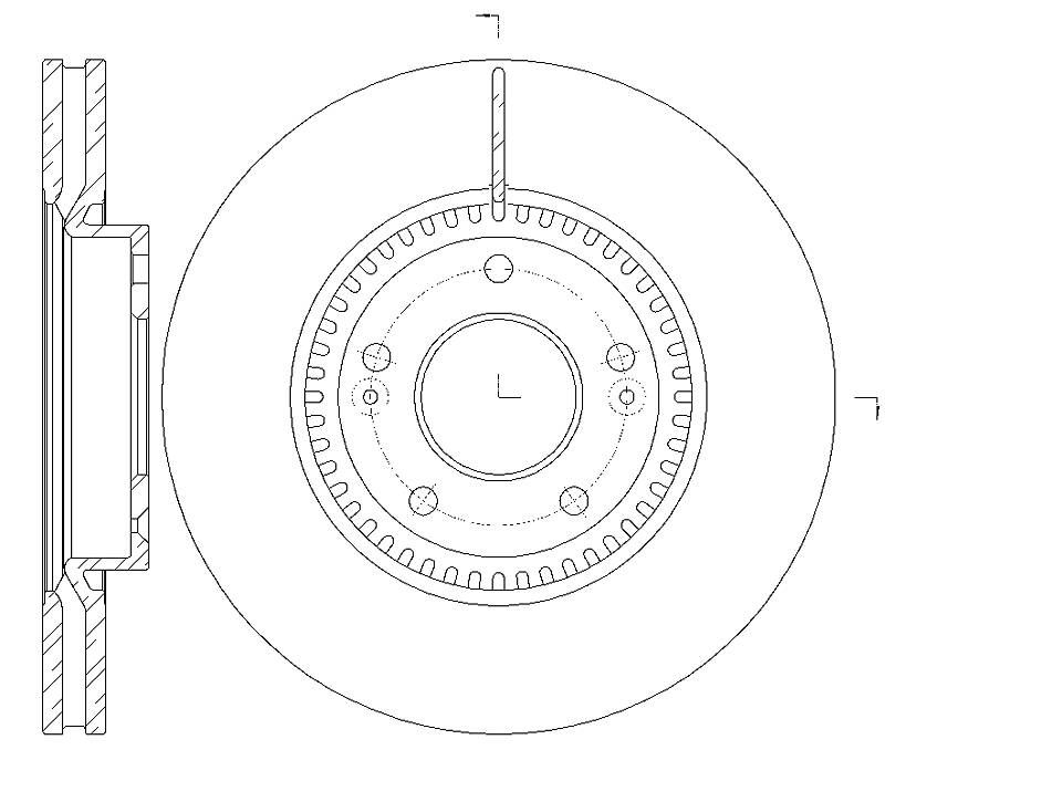 ДИСК ТОРМОЗНОЙ G-BRAKE GR20374