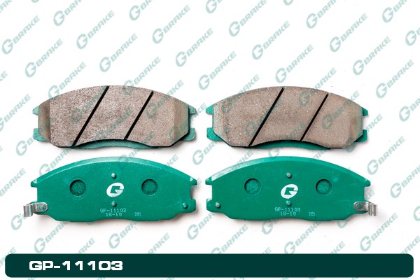 КОЛОДКИ ТОРМОЗНЫЕ ДИСКОВЫЕ G-BRAKE GP11103