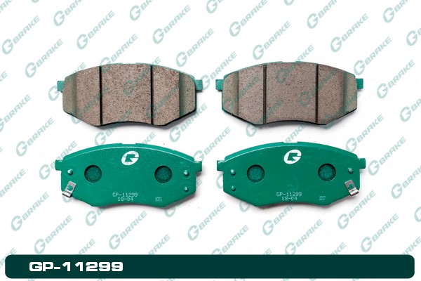 КОЛОДКИ ТОРМОЗНЫЕ ДИСКОВЫЕ G-BRAKE GP11299
