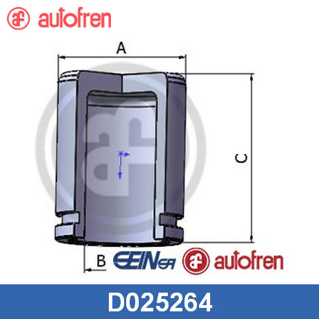 ПОРШЕНЬ СУППОРТА SEINSA AUTOFREN D025264