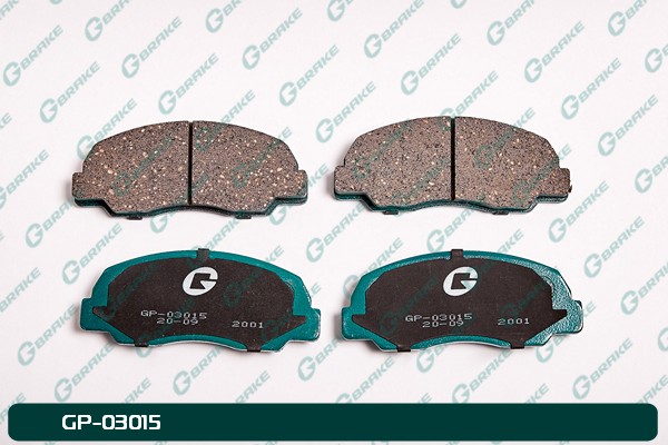 КОЛОДКИ ТОРМОЗНЫЕ ДИСКОВЫЕ G-BRAKE GP03015