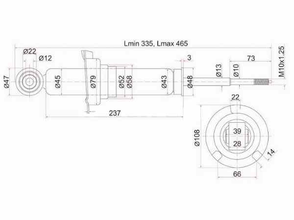 СТОЙКА ГАЗОМАСЛЯНАЯ SAT ST52611S6AN03